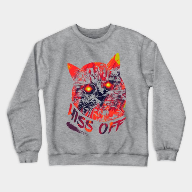 Hiss off Crewneck Sweatshirt by Frajtgorski